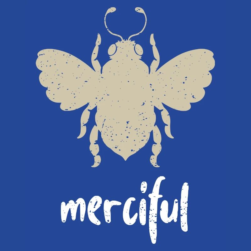 Beige Bee Merciful Biene Be Merciful