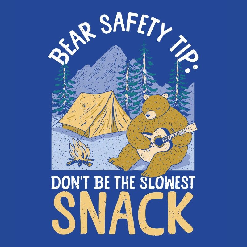 Camping Bear Attack Tip Randonnée Camper