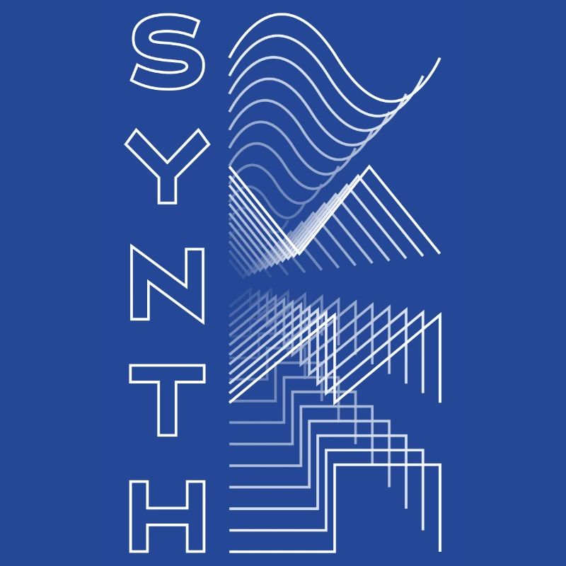 Synth Waveform Audio Analog Design Modular Gift
