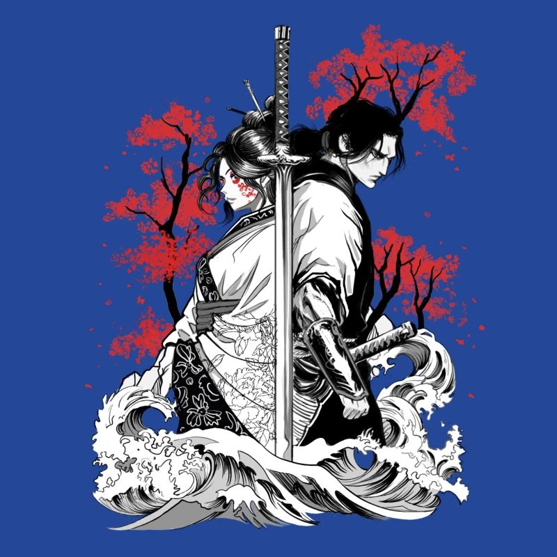 Âmes de samouraï entrelacées