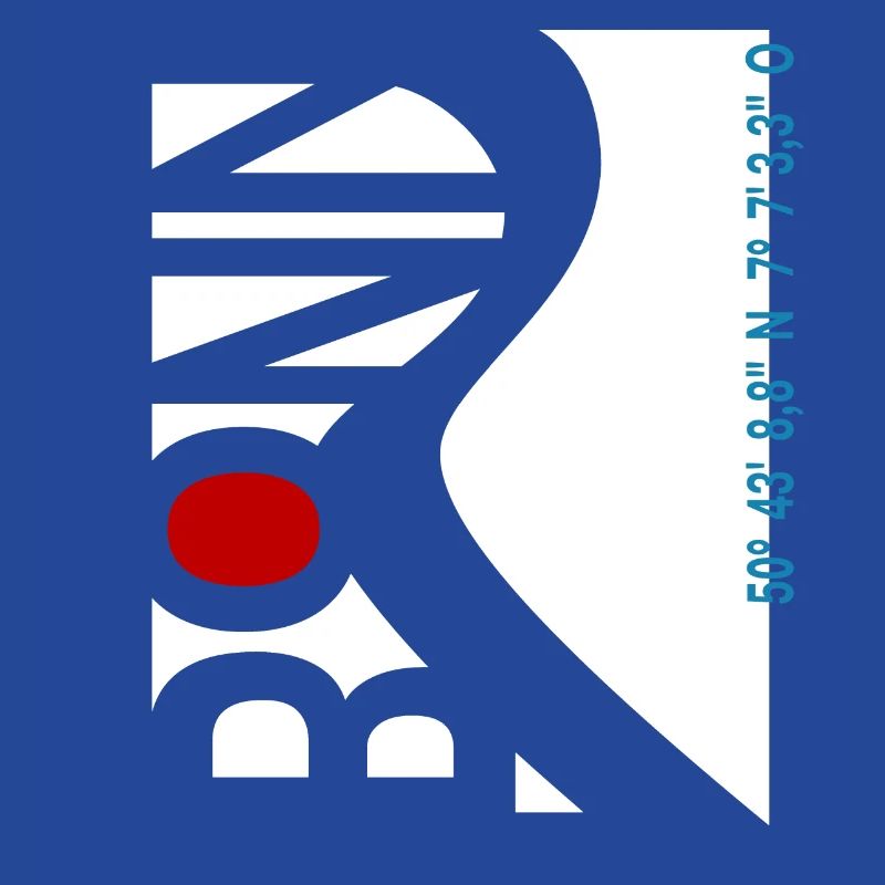 BONN - coordinates longitude latitude