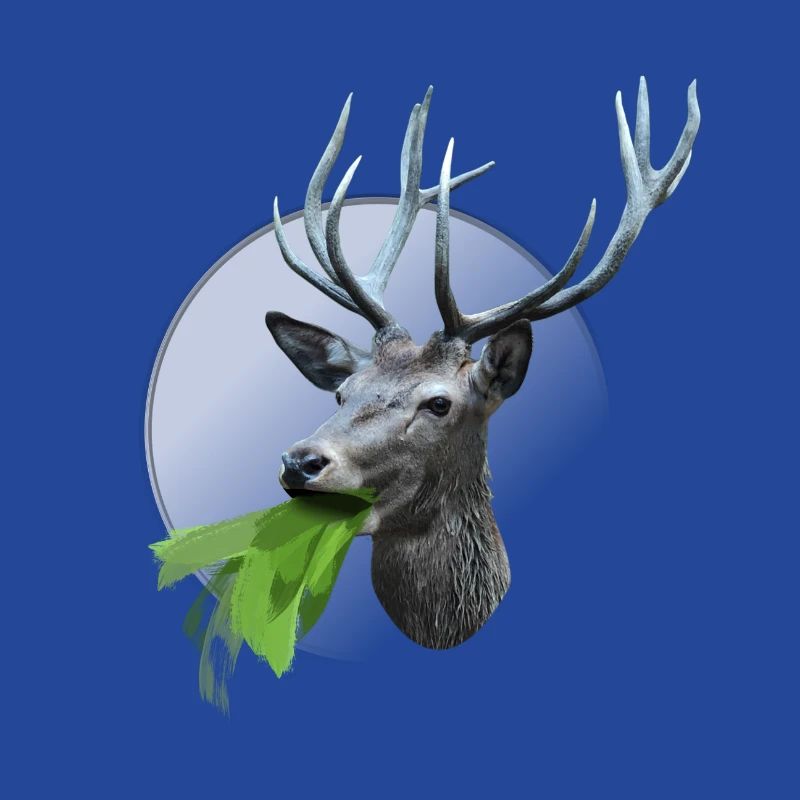 Vomiting deer