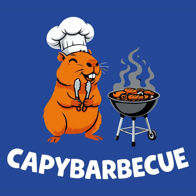 Capybarbecue Grill Master Capybara Chef