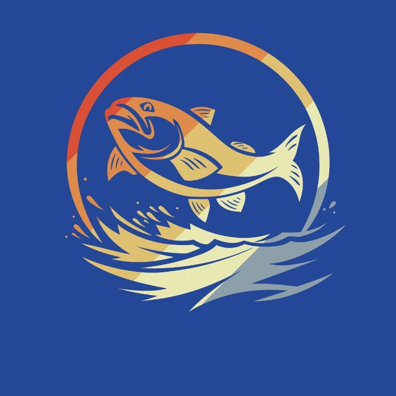 Fishing Retro Style