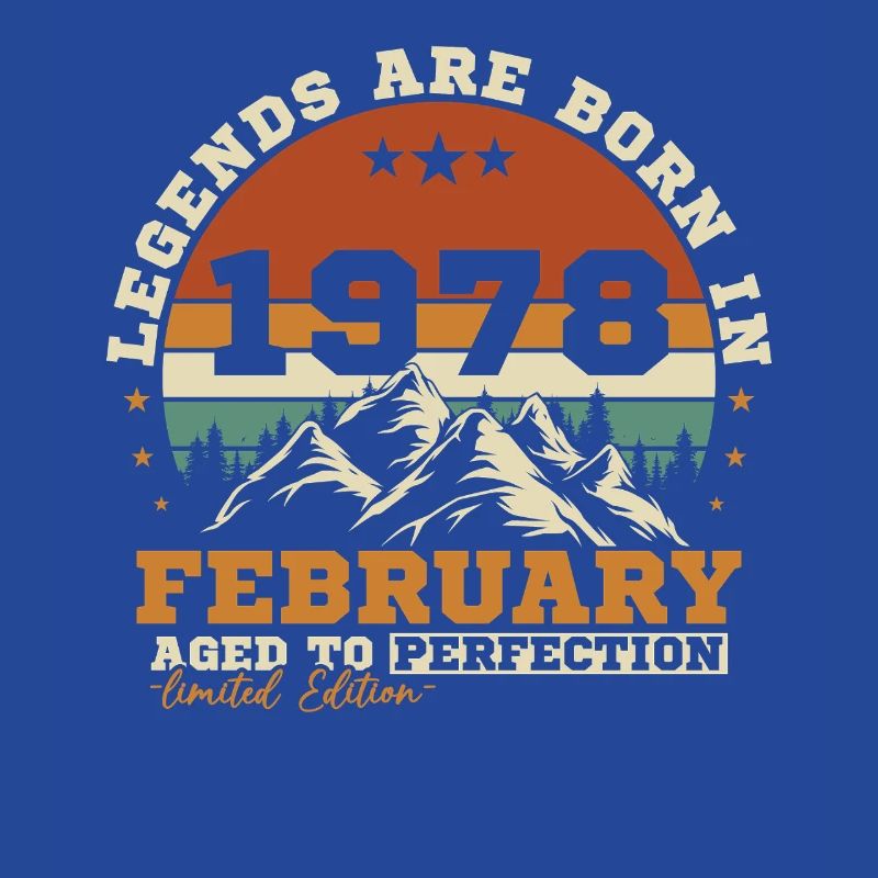Februar 1978 Vintage-Retro-Geburtstagsgeschenk