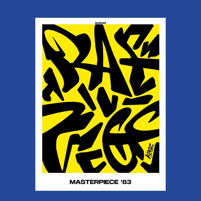 Masterpiece '83: Yellow-Black Graffiti