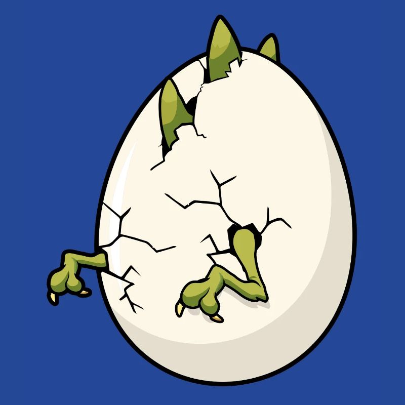 Cracked Egg Bloom Easter