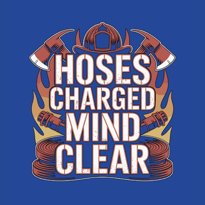 Fire Engineer Hoses Charged Mind Fire Services