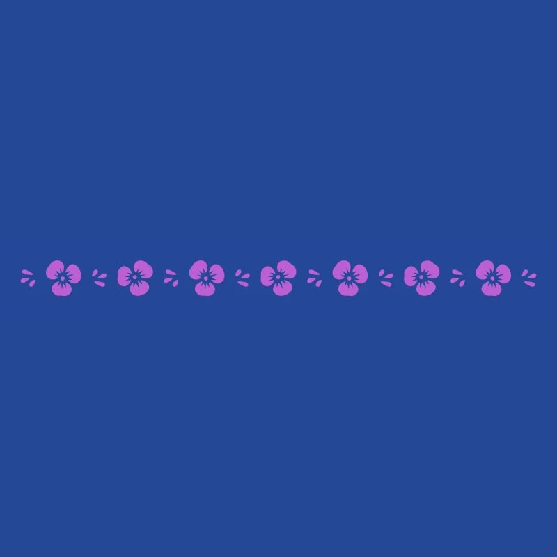 Small pansy line