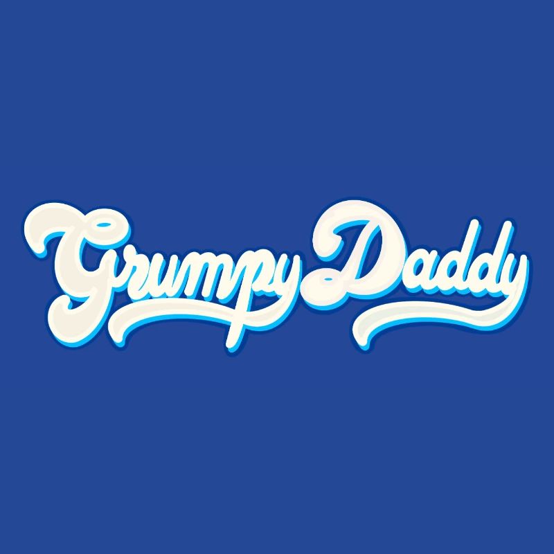 Grumpy Daddy Script - Color "Whipped Cream"