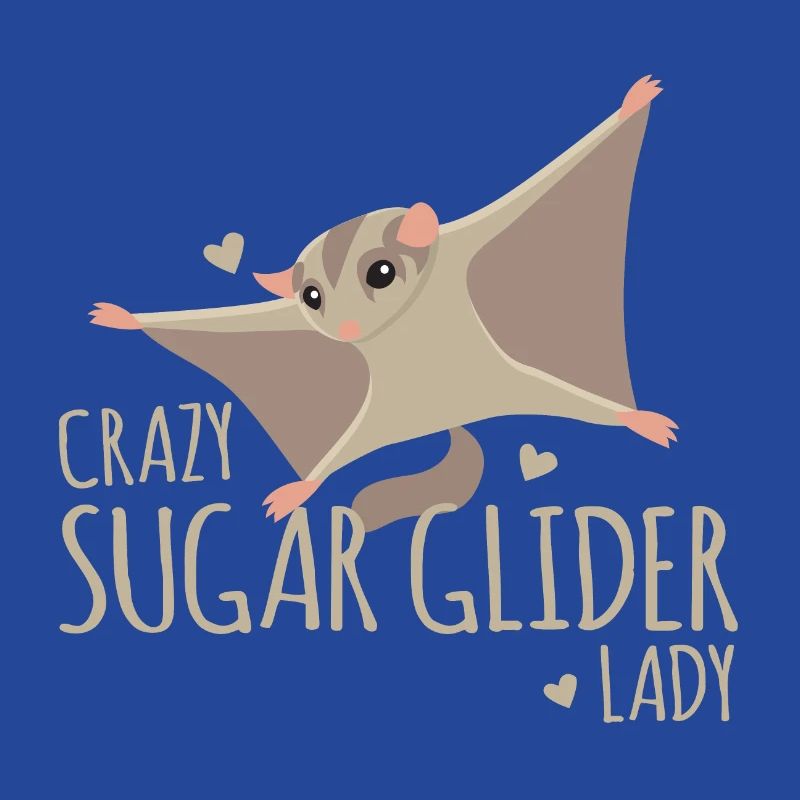 Crazy sugar glider lady!