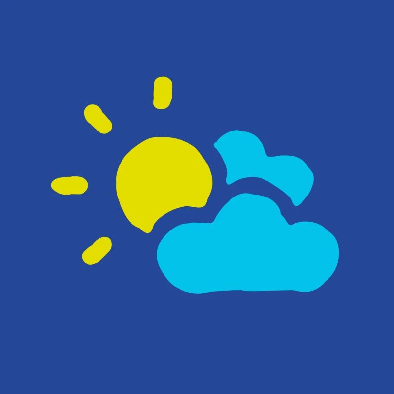 Cloudy sun clouds sky summer spring