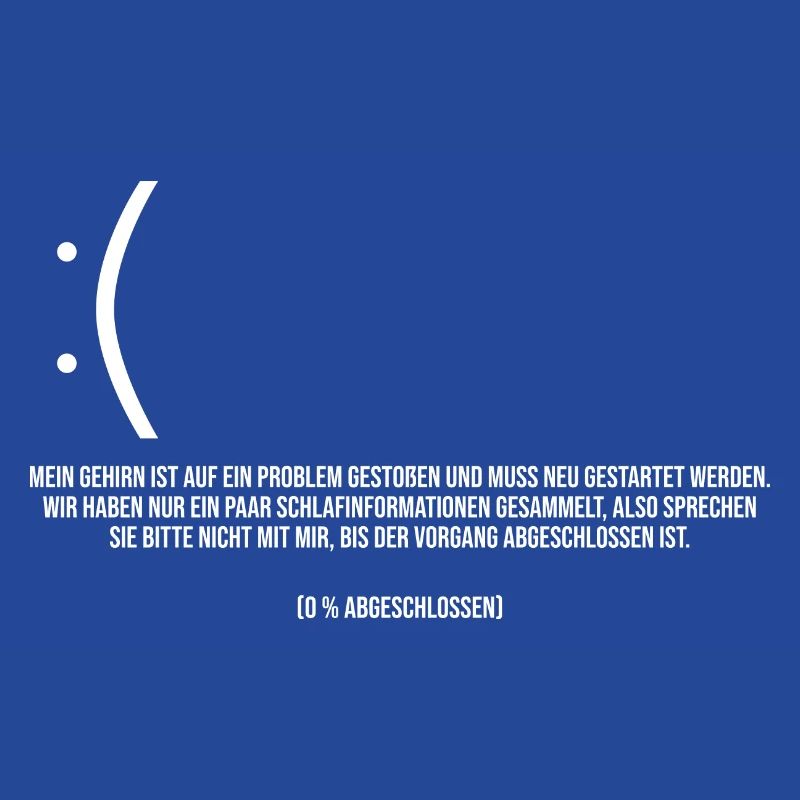 Computer Blauer bildschirm error
