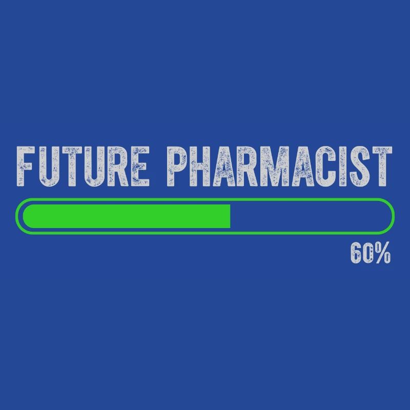 future vintage retro pharmacist pharmacy tech