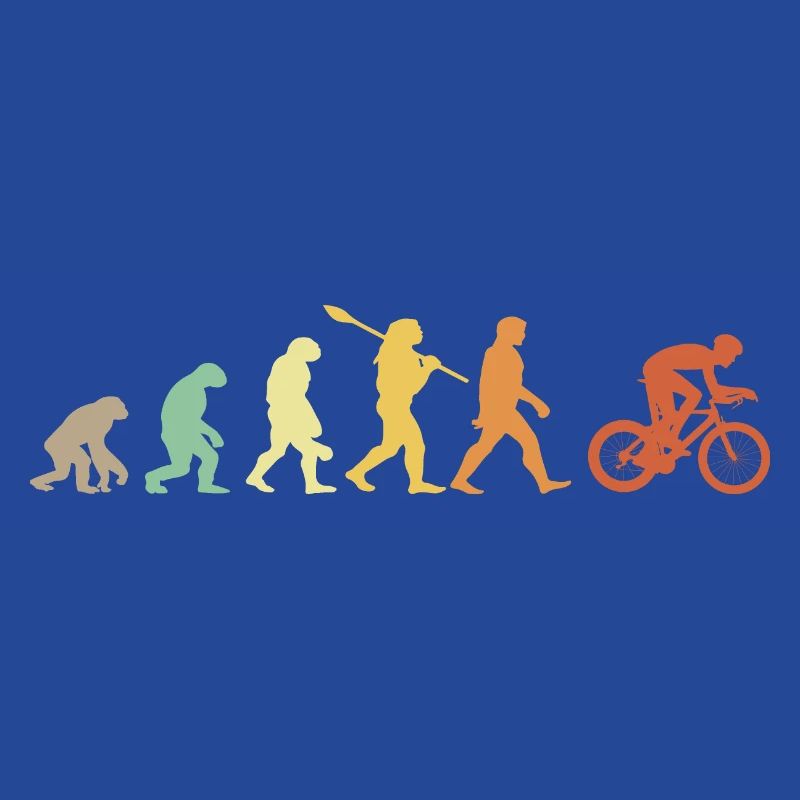 Evolution Cycliste Idée cadeau