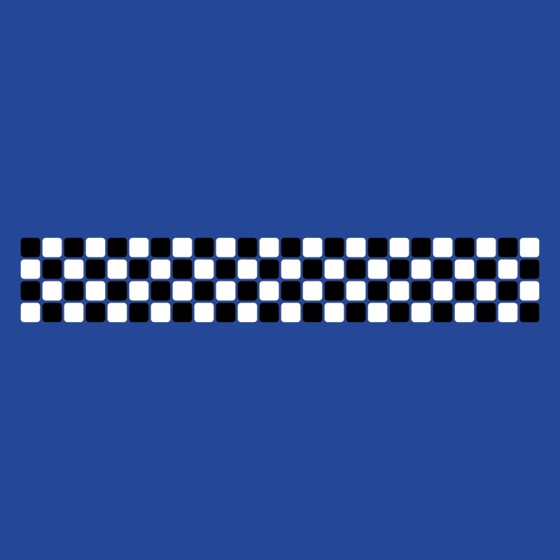 Checkered stripe