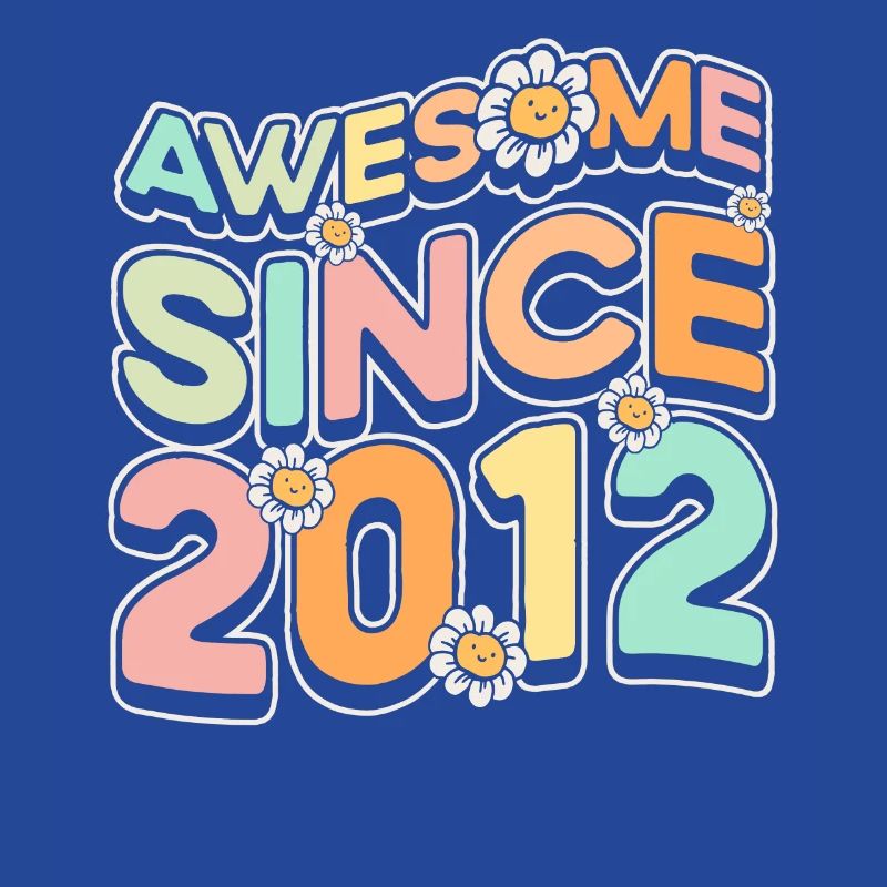 Fantastic Since 2012 Flower Theme