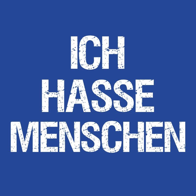 Ich hasse Menschen lustig Geschenkidee