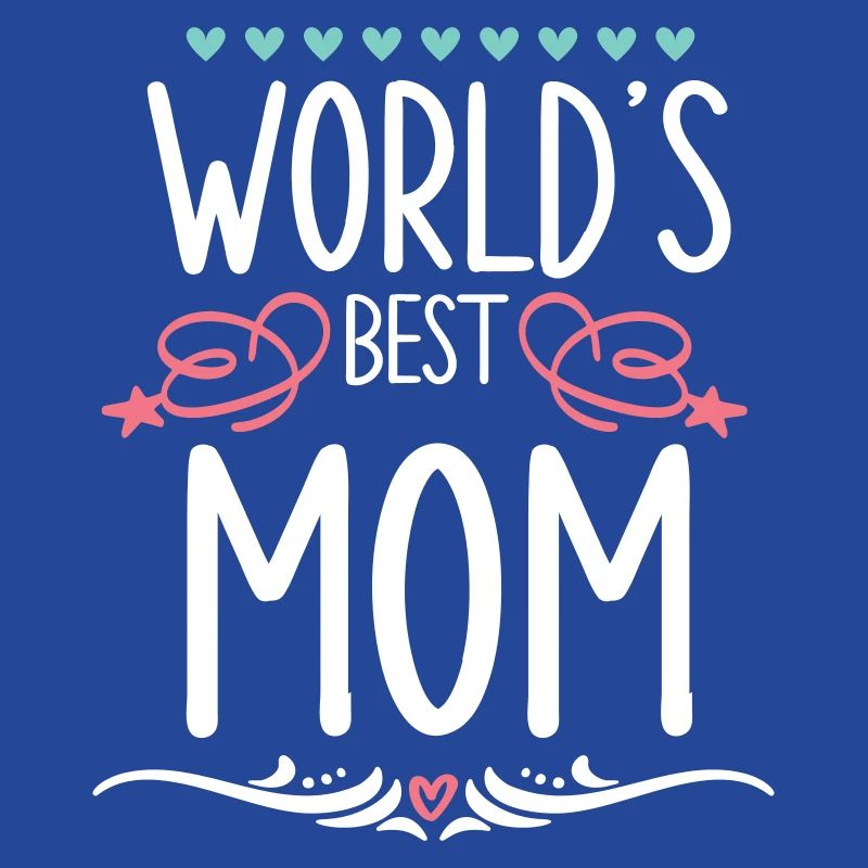 World´s Best Mom Muttertagsgeschenk Mami Mama Mom