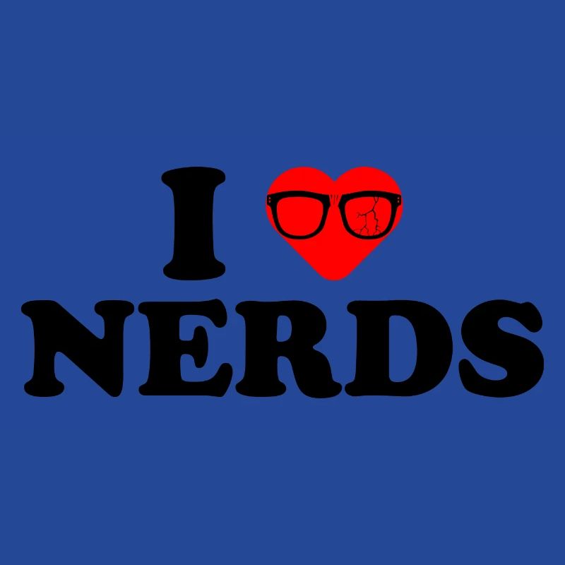 I Love Nerds tshirt - I Heart Nerds in Binary