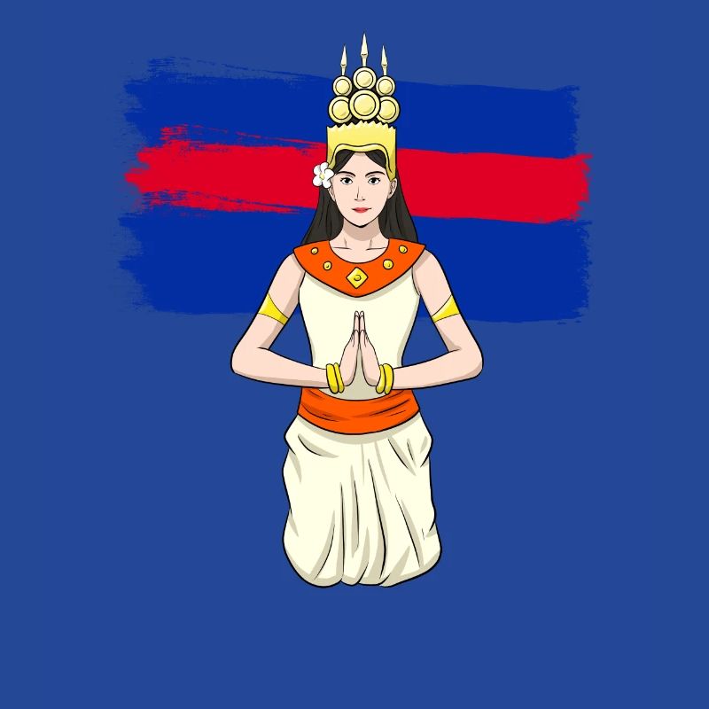 Cambodia Tradition Dance Khmer Apsara I Gift