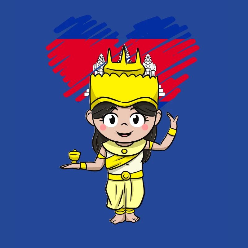 Cambodia Tradition Dance Khmer Apsara I Gift