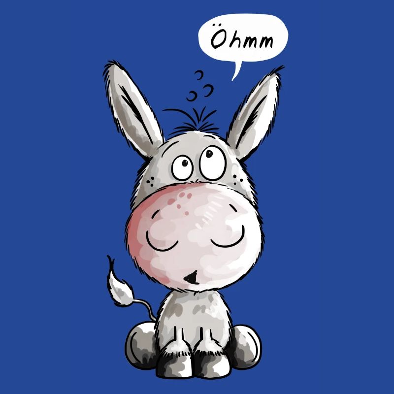 Öhmmm Esel - Eselchen - Comic - Tiere