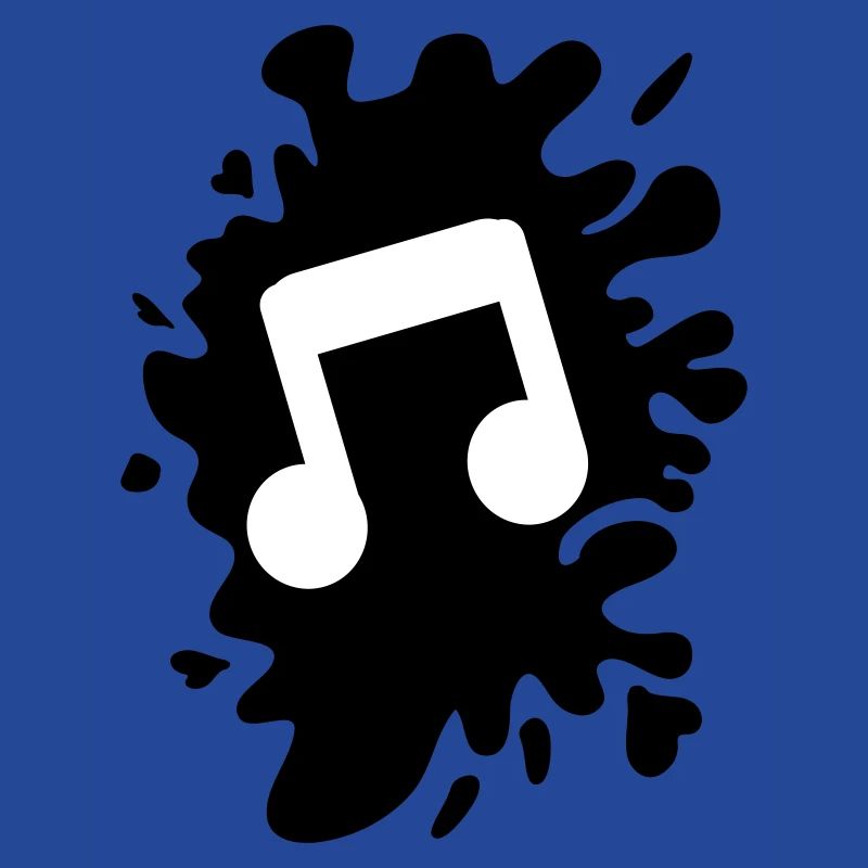 note de musique blob