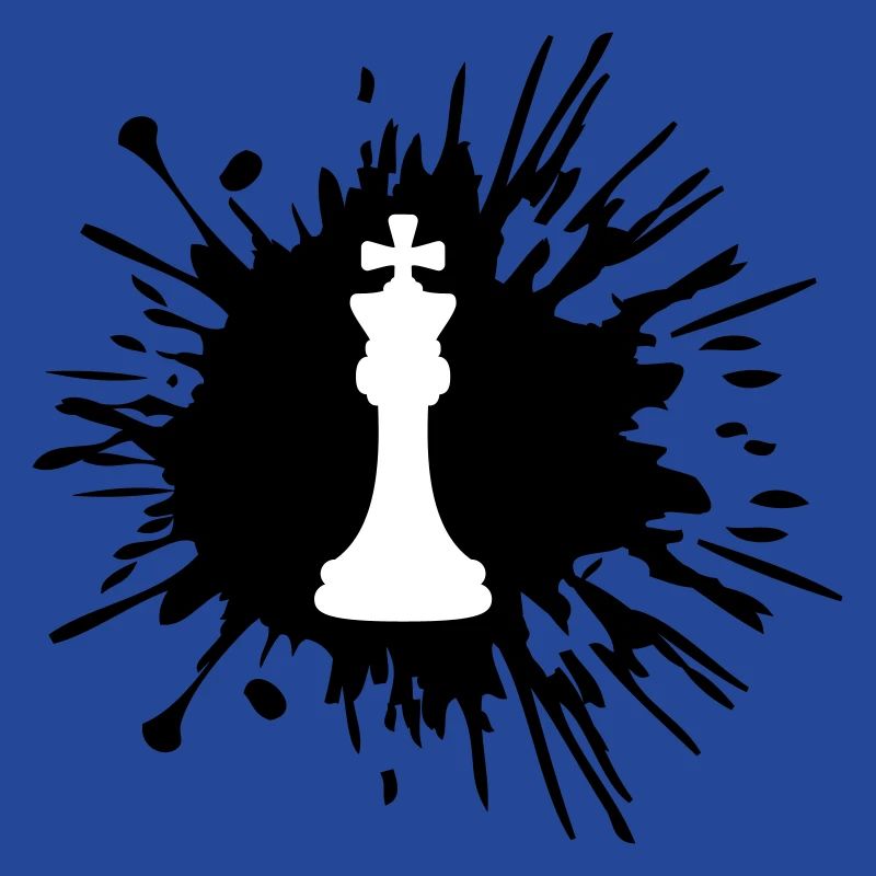 Farbe Klecks Schach