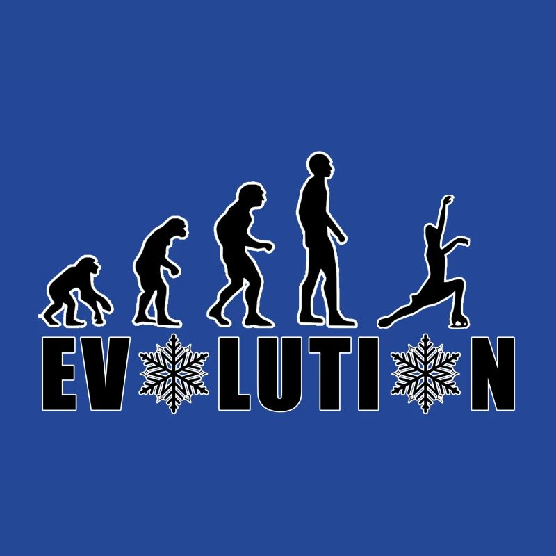 EVOLUTION EISKUNSTLAUF WINTER SCHNEE