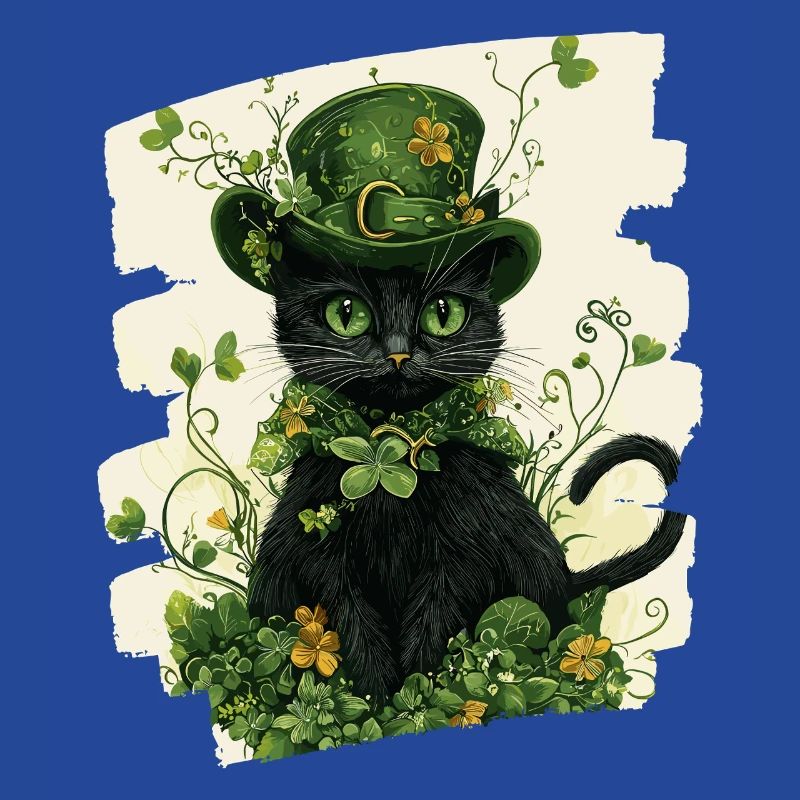 Chat de la Saint-Patrick