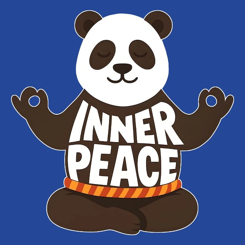 Meditating Panda - Inner Peace