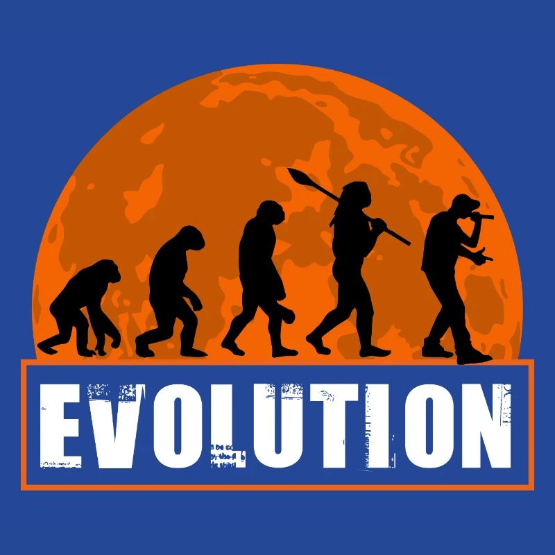 Funny Human Evolution Rapper
