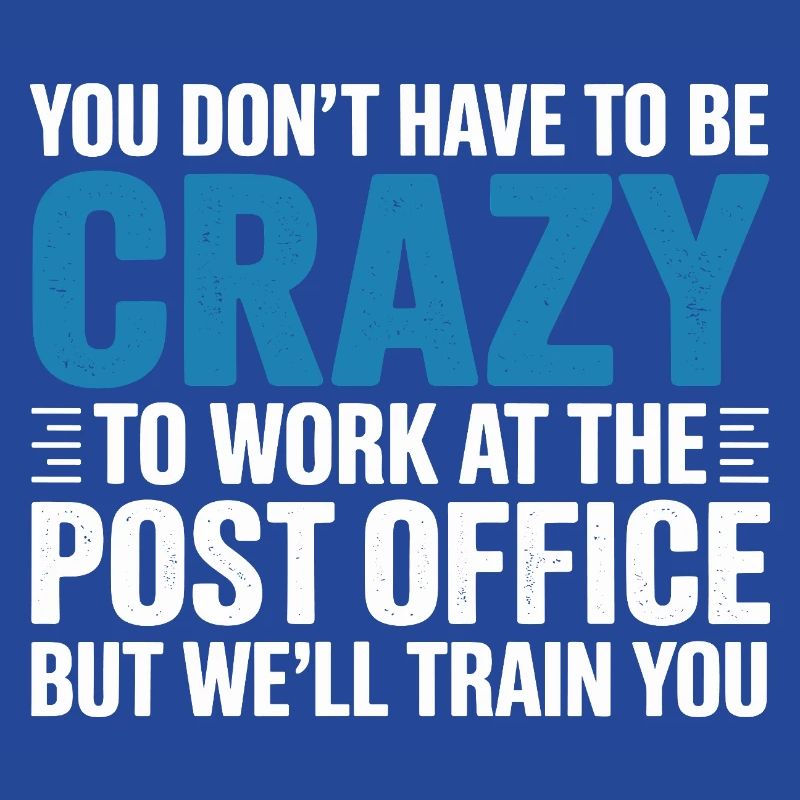 Funny Mail Carrier Postal Post Office Worker
