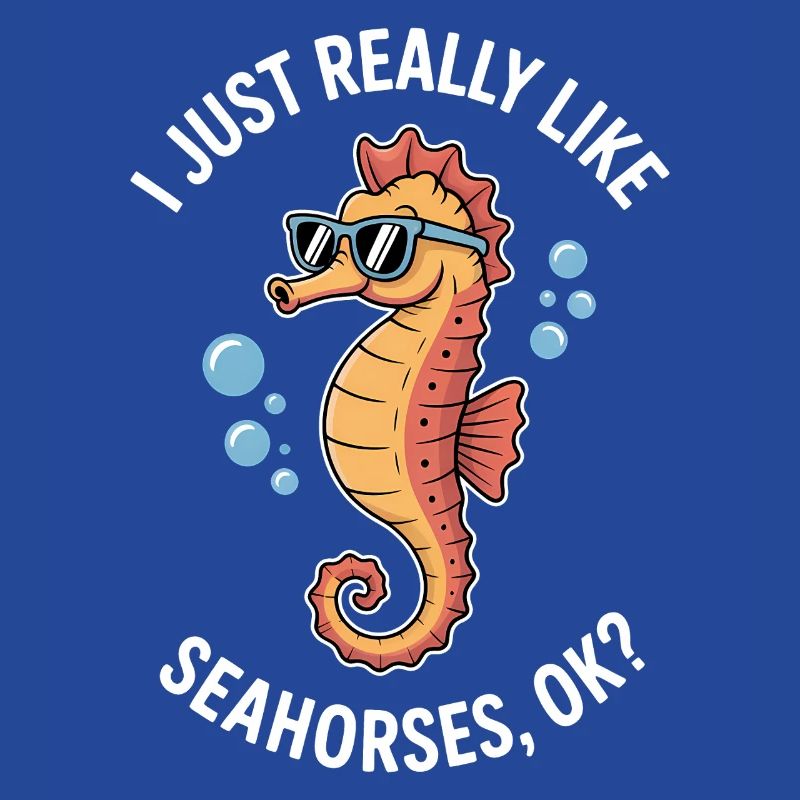 Hippocampe qui dit un drôle d’hippocampe Cadeau