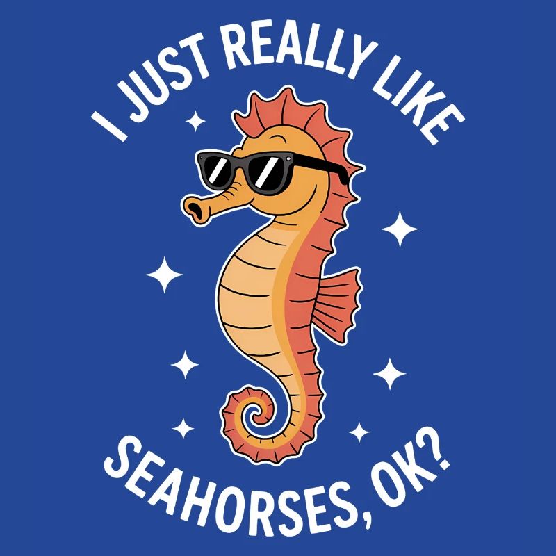 Hippocampe qui dit un drôle d’hippocampe Cadeau