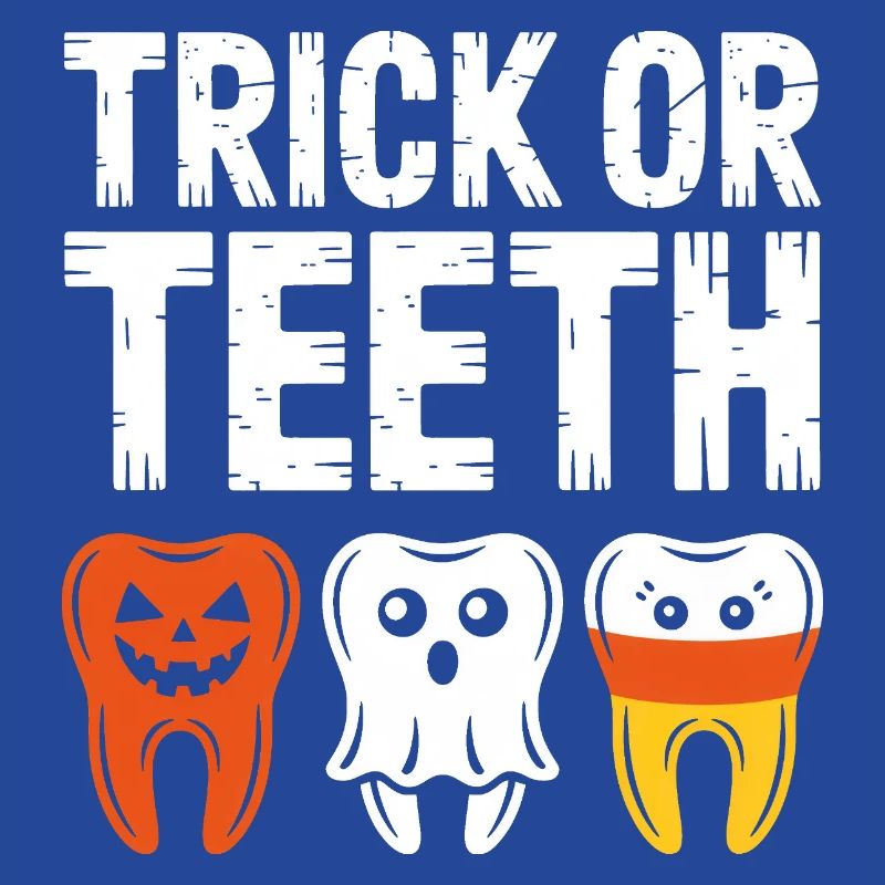 Trick oder Teeth Halloween-Trio