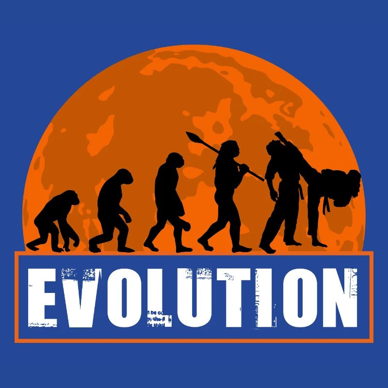 Judo Evolution Martial Arts Lover Judo Player