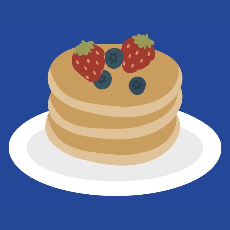 Berry Pancake Stack Artwork