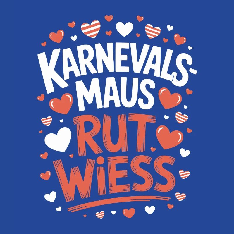 Karnevalsmaus Rut Wiess Köln Kölner Karneval Maus