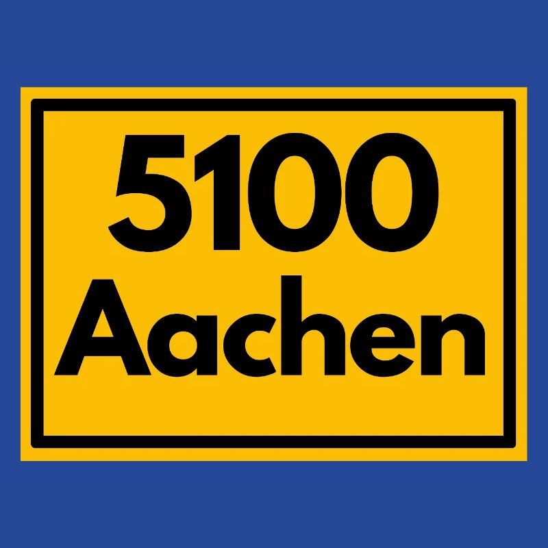 ANCIEN CODE POSTAL RETRO 5100 AACHEN DREILÄNDER