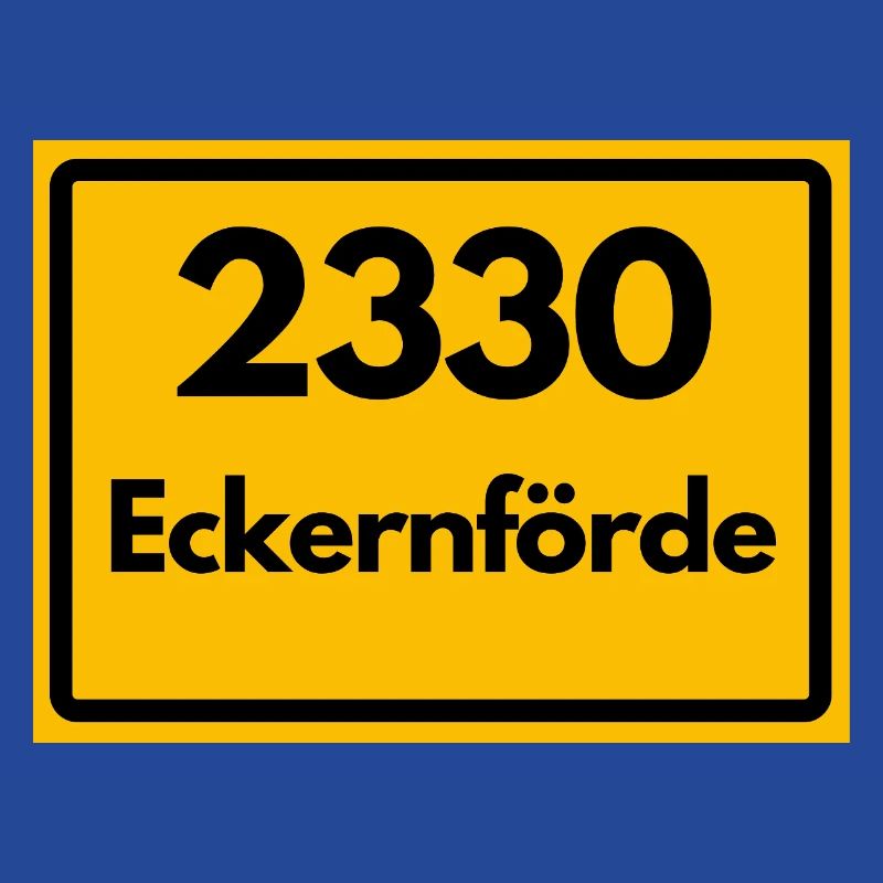 OLD POSTCODE POSTCODE RETRO 2330 ECKERNFÖRDE FJORD