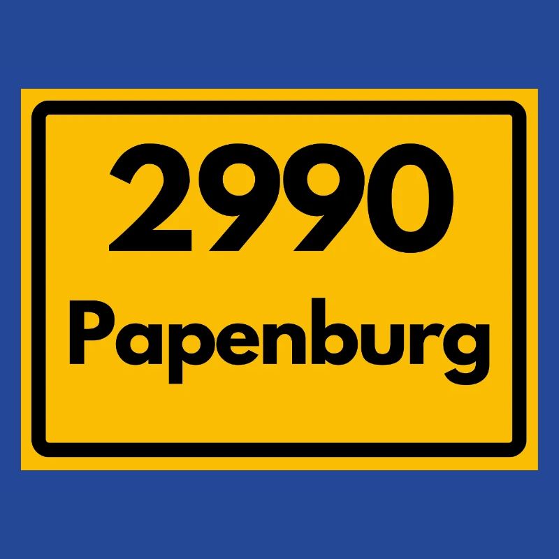 ANCIEN CODE POSTAL RÉTRO 2990 PAPENBURG
