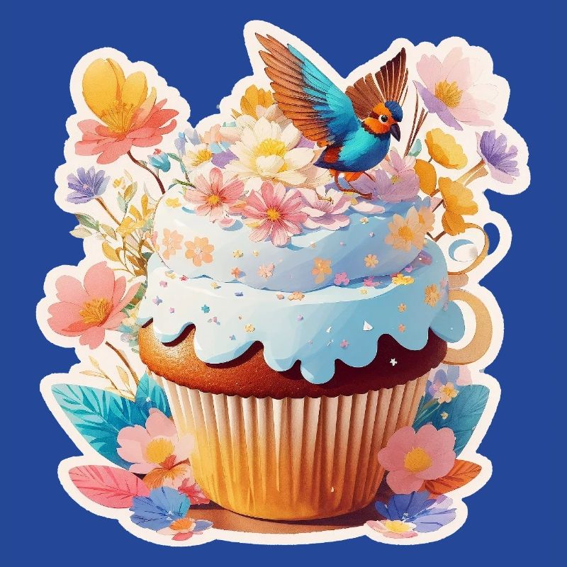 Cupcake Bird