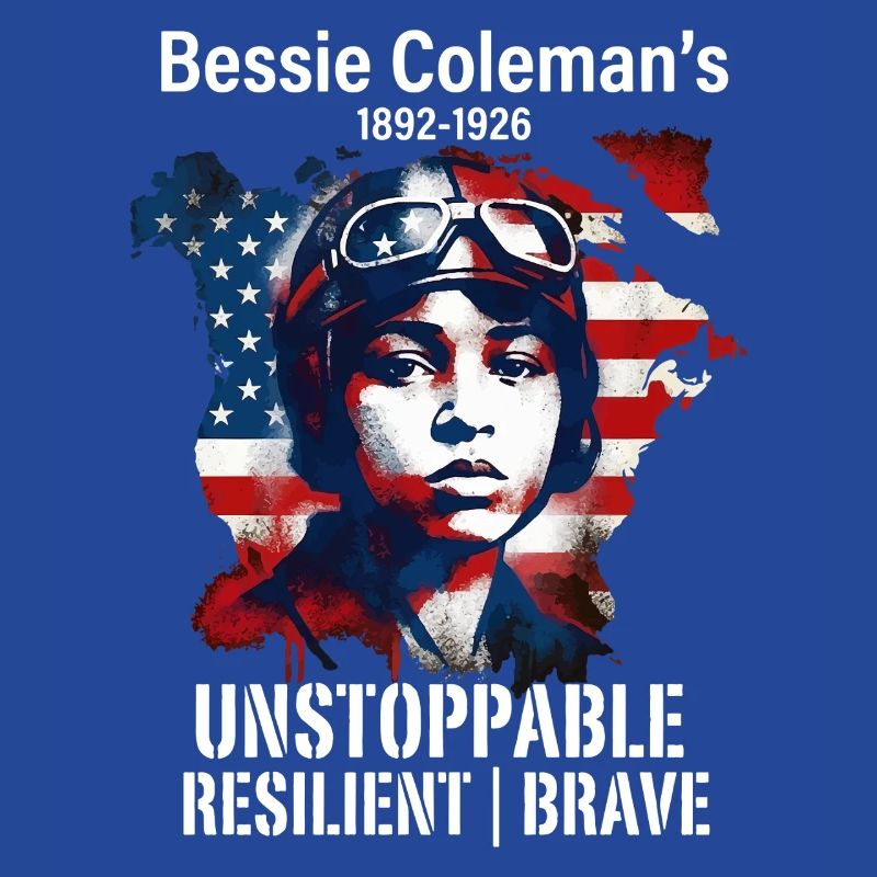 Bessie Coleman Pionnière courageuse de l’aviation