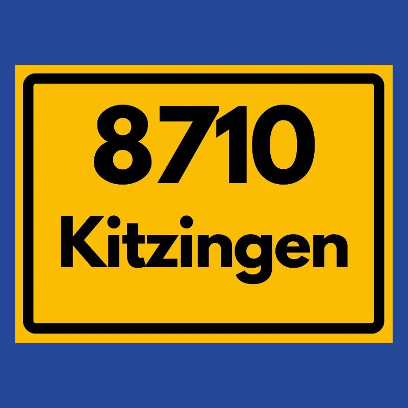 OLD POSTCODE ZIP CODE 8710 KITZINGEN HEIMATSTOLZ