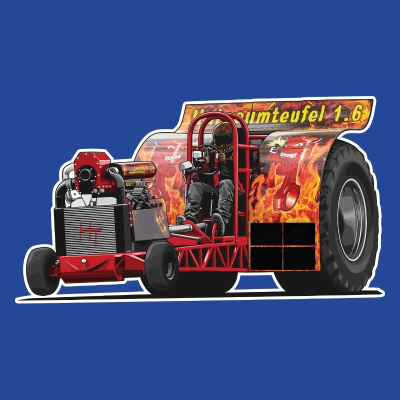 Tractor Pulling // Illustration