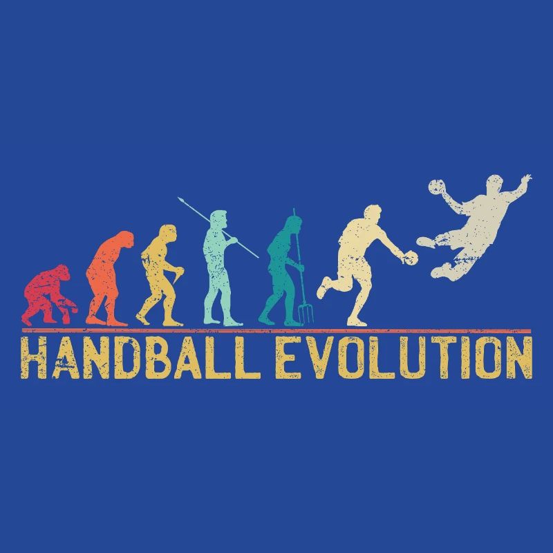 Conception de la progression de l'évolution du handball