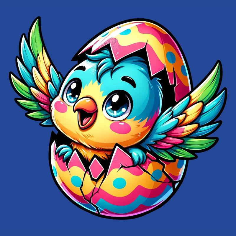 Easter Parrot Hatches from Egg