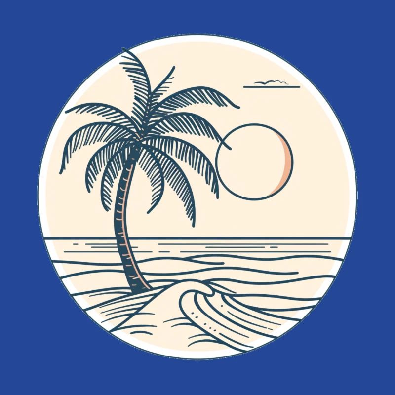 Coucher de soleil à Palm Beach